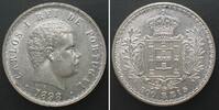 Portugal PORTUGAL 500 Reis 1898 KARL I. Silber ERHALTUNG!!! -