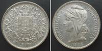Portugal PORTUGAL 50 Centavos 1912 Silber, seltener Jahrgang! ERSTABSCHLAG!!! -