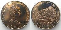Pitcairn PITCAIRN 1 Dollar 1990 SIEDLUNGSGRÜNDUNG Ku-Ni -