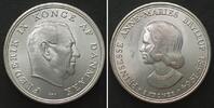 Dänemark DÄNEMARK 5 Kroner 1964 HOCHZEIT v. PRINZESSIN ANNE MARIE Silber -