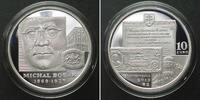 Slowakei SLOWAKEI 10 Euro 2019, MICHAL BOSAK, Silber PP -