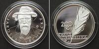 Tschechische Republik Kronen TSCHECHISCHE REPUBLIK 200 Korun 2003, Jaroslav Vrchlicky, Silber PP -
