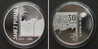 Slowenien SLOWENIEN 30 Euro 2014, JANEZ PUHAR, Silber -