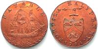 British Tokens - Hampshire HAMPSHIRE. Portsea, Halfpenny 1794, copper, UNC! -