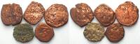 Italien - Sizilien SICILY. Bulk of 5 coins 15th-16th cent. -