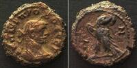 Roman Imperial PROBUS. Potin Tetradrachm of ALEXANDRIA, L Z (Yr.7 = 281/282), eagle, aXF! -