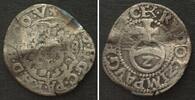 PFALZ-VELDENZ Halbbatzen 1588 GEORG JOHANN I. Silber f.ss