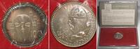 Portugal PORTUGAL 100 Escudos 1985 ALFONSO HENRIQUES Silber im Blister -