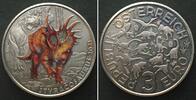 Österreich ÖSTERREICH 3 Euro 2021 Styracosaurus DINOTALER Farbe Ku-Ni -