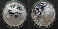 Frankreich FRANKREICH 10 Euro 2018, Berliner Luftbrücke, Dakota, LUFTFAHRT Silber, SELTEN! -