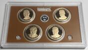 Vereinigte Staaten von Amerika USA Satz Presidential Dollars 2015, 4 x 1 $, PP -