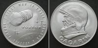 Russland - Medaillen UdSSR Medaille (1991) VOSTOK / GAGARIN FIRST MAN IN SPACE Titan 40mm -