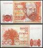 Spanien SPANIEN 200 Pesetas 16.9.1980 LEOPOLDO ALAS CLARIN kassenfrisch -