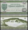 Färöer-Inseln FÄRÖER 10 Kroner TÍGGJU KRÓNUR 1974 kassenfrisch -