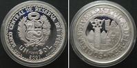 Peru PERU 1 Nuevo Sol 2001, 50 JAHRE NUMISMATISCHE GESELLSCHAFT Silber RAR! -