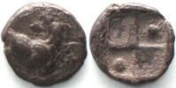 Thrakien - Chersonesos THRACE. Chersonesos, AR Hemidrachm, 400-350 BC, pellet & pellet -