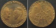 Dänemark DÄNEMARK 20 Kroner 1992, SILBERNE HOCHZEIT, Al-Bro -