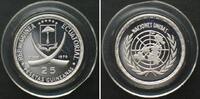 Äquatorialguinea ÄQUATORIALGUINEA 25 Pesetas 1970 VEREINTE NATIONEN Silber SELTEN! -
