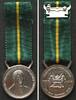 Kenia - Orden und Abzeichen KENYA. Miniature Medal for the Installation of the 2nd President Arapmoi 1978 -