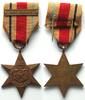 England - Orden und Abzeichen THE AFRICA STAR m. Band und Spange 8TH ARMY -