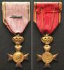 Belgien - Orden und Abzeichen BELGIEN. König Albert I. Veteranen Medaille 1934 -