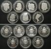 Guinea GUINEA Satz 7 x 500 Francs 1970 PHARAONEN Silber -