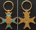Panama - Orden & Abzeichen PANAMA. Miniatur, Kreuz CUERPO DE BOMBEROS COLON, ca.1960, Emaille, RRR!!! -