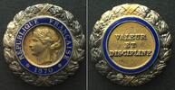 Frankreich - Orden und Abzeichen FRANKREICH. Medaillon der Militärmedaille 1870, Silber, ERHALTUNG! -