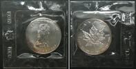 Kanada KANADA 5 Dollars 1988 MAPLE LEAF Silber 1 Unze OVP -