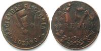 El Salvador EL SALVADOR. Token 1 Real ND (about 1900) HACIENDA EL CARMEN, LOZANO, copper -