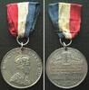 England GROSSBRITANNIEN Krönungsmedaille 1937 EDWARD VIII. Zinn am Band -