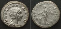 Roman Imperial JULIA MAESA. Grandmother of Elagabal. AR Denarius, 223-226, SAECVLI FELICITAS -