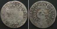 Polen POLEN Tympf GULDEN 1665, JOHANN CASIMIR Silber -
