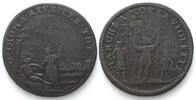 Niederlande - Utrecht UTRECHT Werberjeton o.J. (1672) MARCHE A MOY LA VIOLETTE, Kupfer 26mm -
