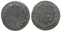 Schweiz - St. Gallen ST. GALLEN Kanton, Halbbatzen 1807 Billon SELTENES JAHR! -