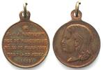 Frankreich - Medaillen NAPOLEON II. Auf s. Tod 1832, Messing, 14mm, ERHALTUNG! -