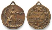 Libyen - Medaillen ITALIEN 1912 BESATZUNG v. LIBYEN im Italienisch-Türkischen Krieg, Bronze 24mm -
