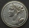 Frankreich - Jetons MARIE LOUISE. Probe zur Whistmarke ca.1810, Zinn, 17mm, RRR! -