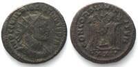 Roman Imperial DIOCLETIAN (284-305) AE radiate fraction, 295-299, XXI, Siscia mint, CONCORDIA -