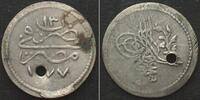 Ägypten ÄGYPTEN Qirsh AH 1277-13 (1872) ABDUL AZIZ Silber SELTEN! -