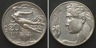 Italien Italia REGNO 20 Centesimi 1912 nichelio qFDC! -