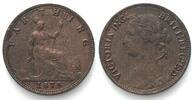 England GROSSBRITANNIEN Farthing 1879 VICTORIA Bronze ERHALTUNG! -