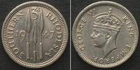 Südrhodesien SÜDRHODESIEN 3 Pence 1947 GEORGE VI. Ku-Ni ERHALTUNG! -