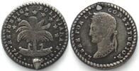 Bolivien BOLIVIEN 1 Sol 1855 PAZ F, BOLIVAR Silber RAR! -