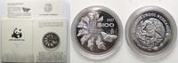 Mexiko MEXIKO 100 Pesos 1987 Monarchfalter Schmetterlinge WWF Silber SELTEN! -