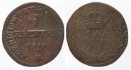 Württemberg WÜRTTEMBERG 1 Kreuzer 1818 WILHELM I. Billon SELTEN! # 13610