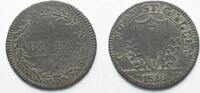 Schweiz - St. Gallen ST. GALLEN Kanton 1 Batzen 1810 Billon # 14010