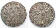 Schweiz - St. Gallen ST. GALLEN Abtei 5 Kreuzer 1775 BEDA ANGEHRN v. HAGENWIL Silber ERHALTUNG# 14023
