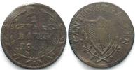 Schweiz - St. Gallen ST. GALLEN Kanton Halbbatzen 1808 Billon # 14051