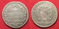 Schweiz - Zürich ZÜRICH Halbgulden zu 20 Schilling 1776 Silber ERHALTUNG! # 14076